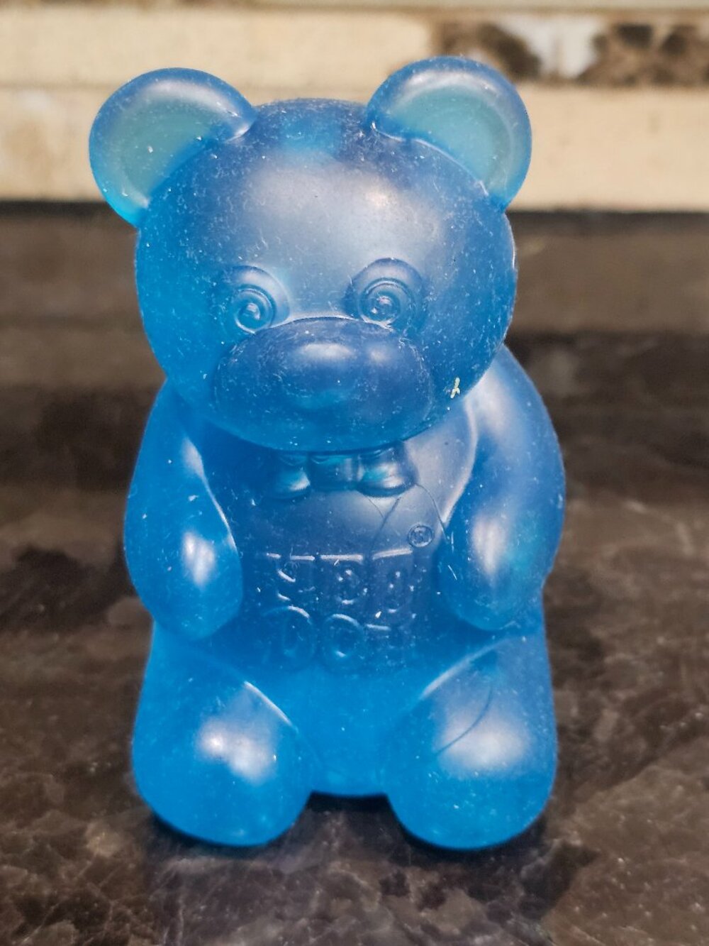 Nee Doh Blue Berry Blast Gummy Bear Squishy